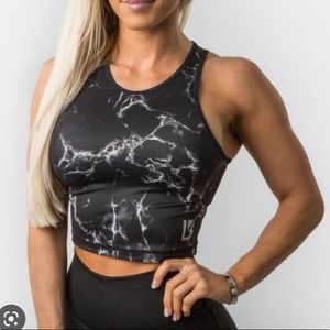 Buff Bunny AURORA CROP MARBLE